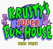 Image n° 7 - screenshots  : Simpsons, the - krusty's super fun house (v1.0)